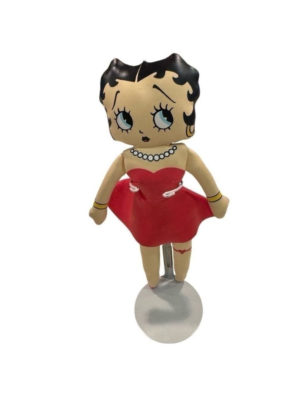 Kellytoy Betty Boop Doll 1994 Red Dress 10 Inch
